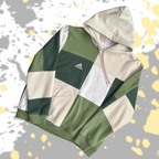 Green and Neutral Adidas Hoodie