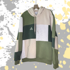 Green and Neutral Adidas Hoodie