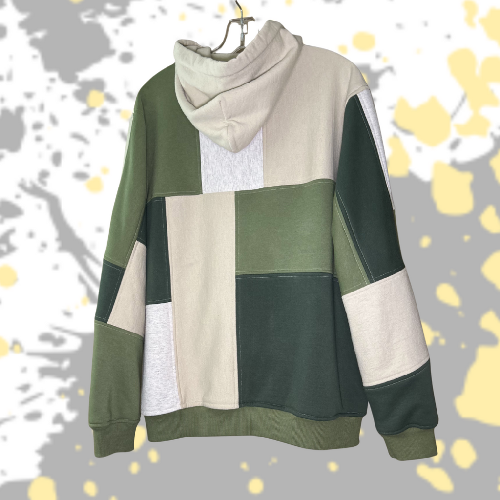 Green and Neutral Adidas Hoodie