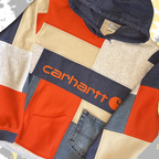 Orange Denim Carhartt Hoodie