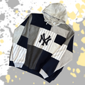 New York Yankees Grey Jersey Hoodie